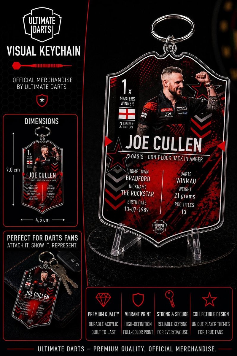 Ultimate Card Key Chain Joe Cullen