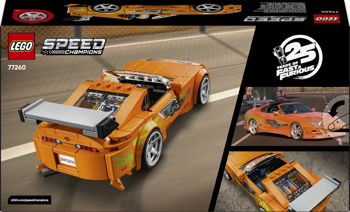 LEGO Speed Champions The Fast and The Furious Toyota Supra MK4 Auto Speelgoed voor Kinderen 77260 — afbeelding 11