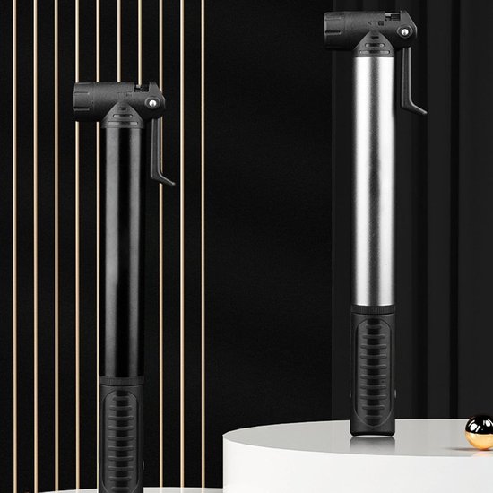 Compact Bicycle Pump, Frame Mounting Small Bicycle Pump Aluminum Alloy For Mountain Bikes — afbeelding 2