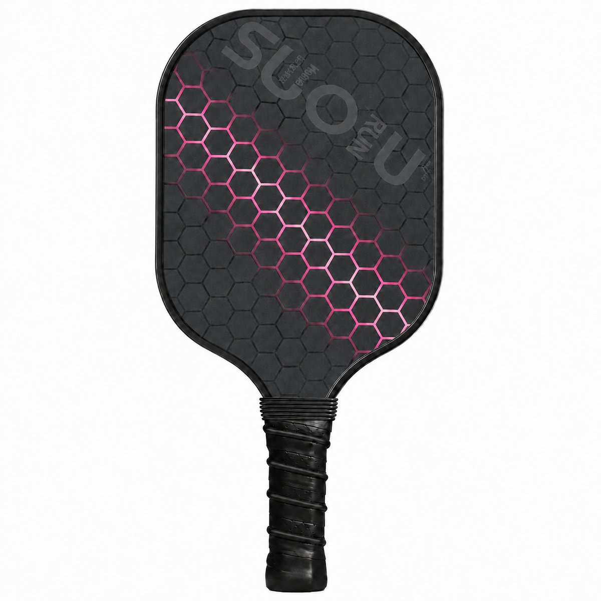 Suotu Pickleball Paddle - Lichtgewicht Pickleball Racket met Comfort Grip voor Beginners en Gevorderden - Roze Zwart