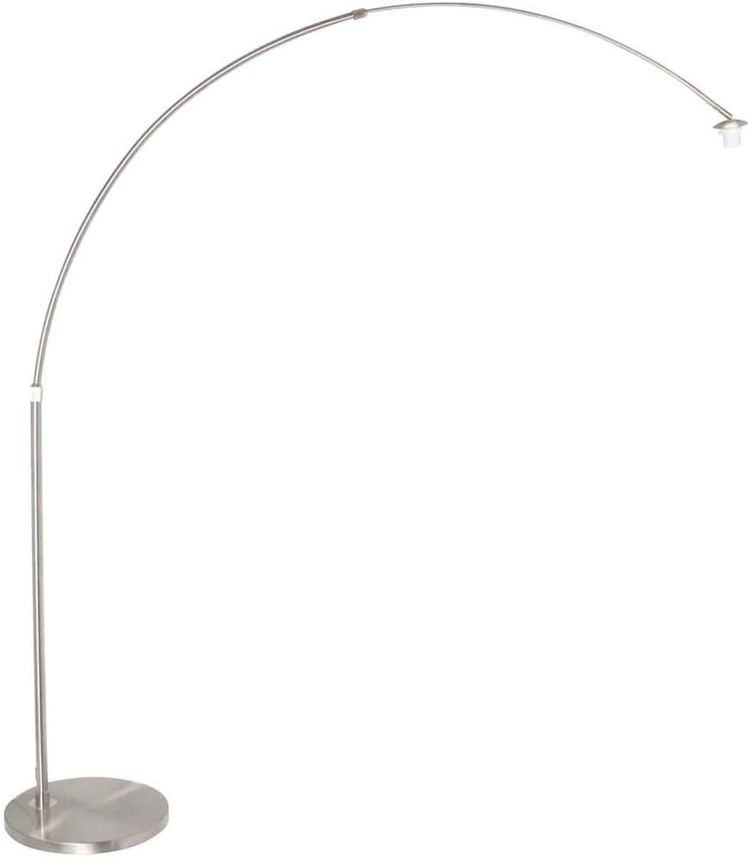 Steinhauer Booglamp Sparkled light 7268 staal