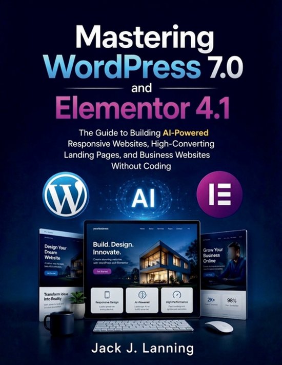 Learning Express- Mastering WordPress 7.0 and Elementor 4.1 - cover