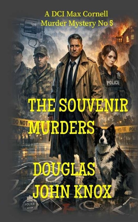 DCI Max Cornell-The Souvenir Murders - cover