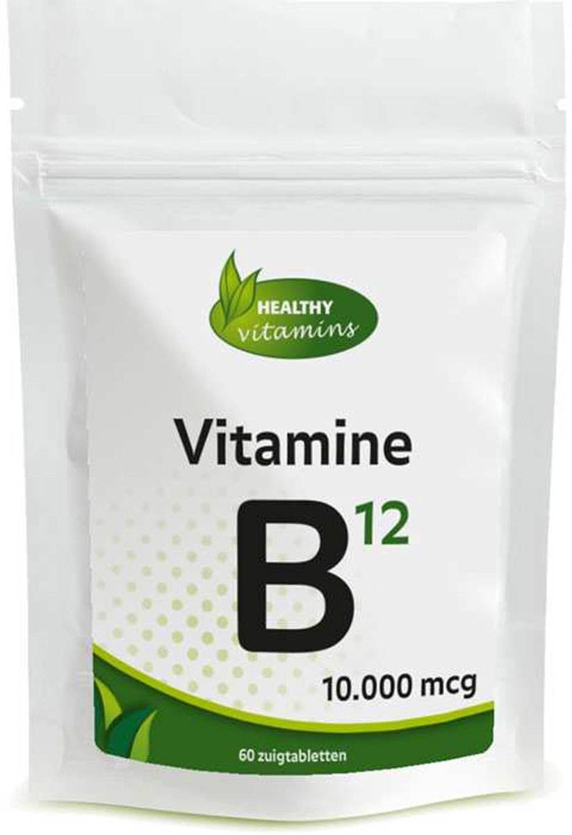 Vitamine B12 | 10.000 mcg | 60 zuigtabletten