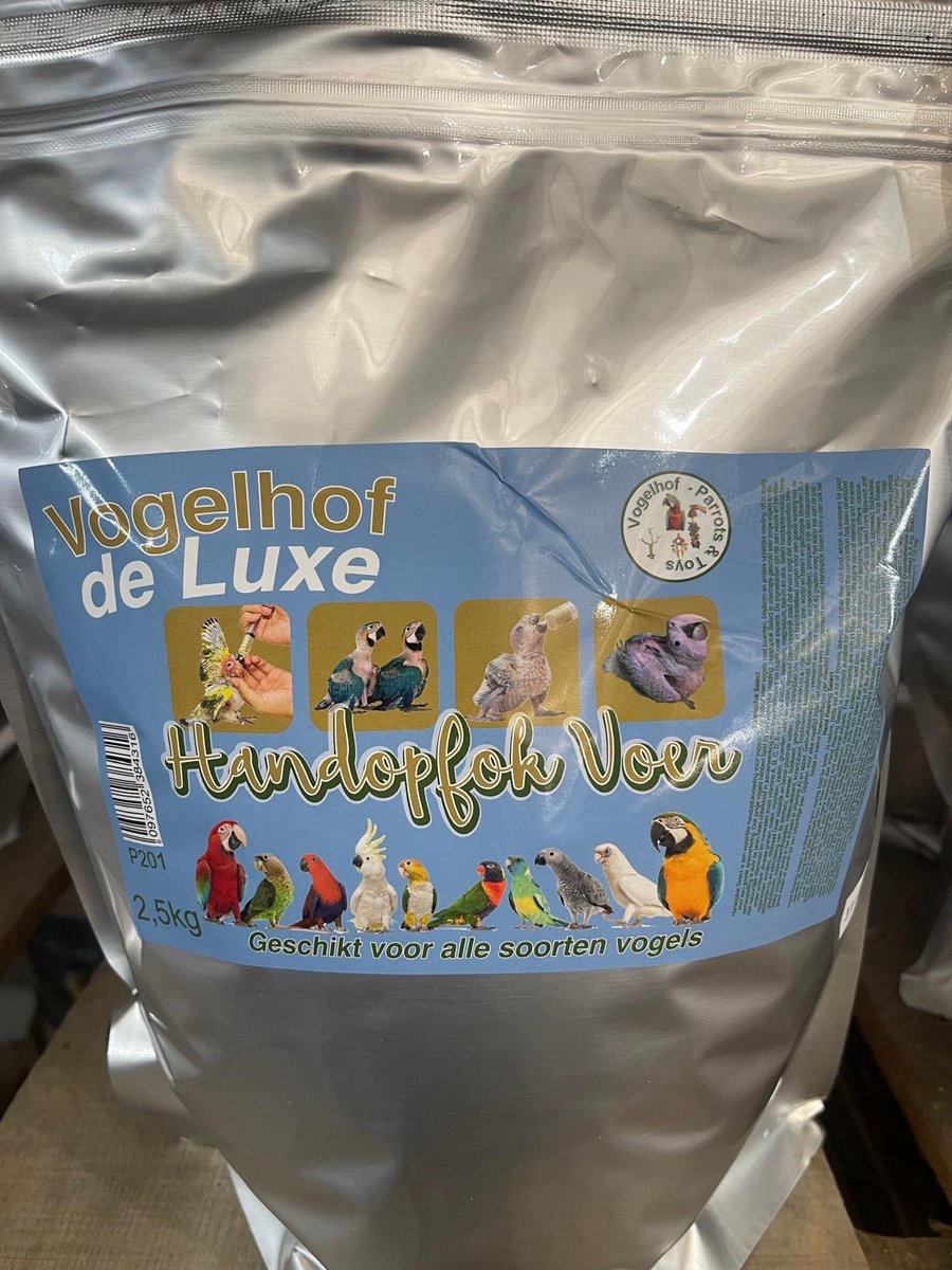 Handopfokvoeding 2.5 kg