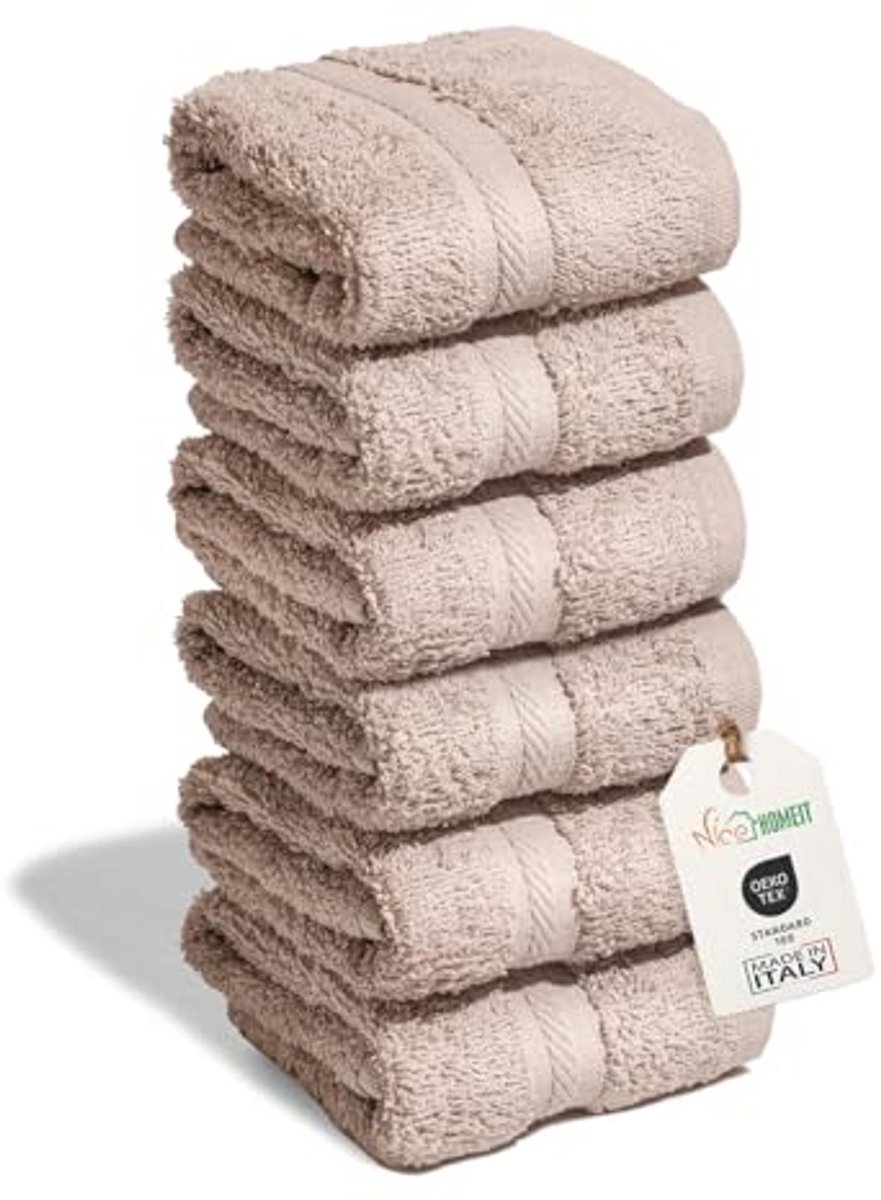 Set Washandjes - Zeepdoekjes Katoen - Dagelijks Gebruik - 100% Ringgesponnen Katoen - 30 x