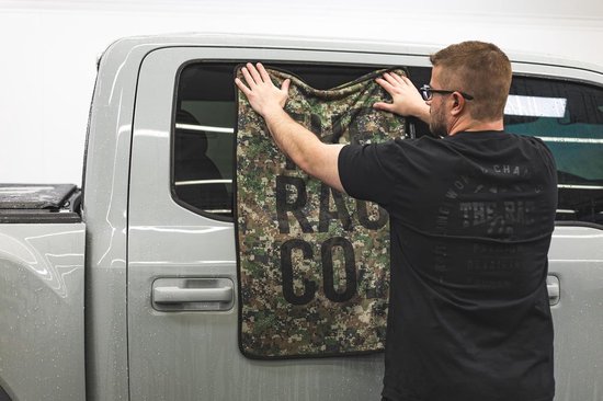 Drogen Handdoek - Microvezel Doek - Auto Drogen - Ultra Absorberend - 25 x 35 inch - Camo — afbeelding 5