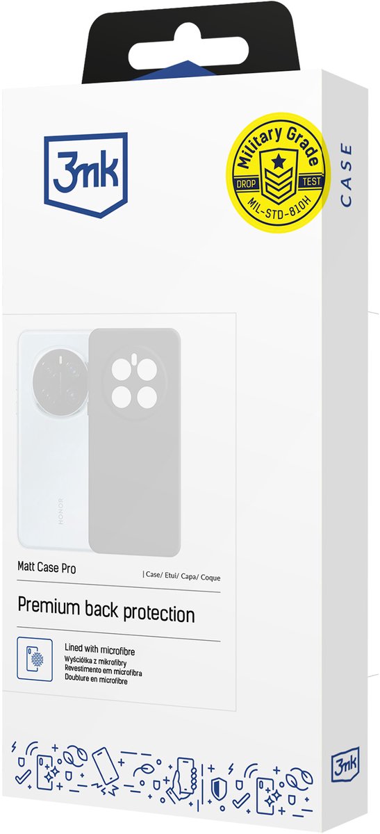 3Mk Matt Case Pro Voor Xiaomi Redmi 15 4G 5G Beschermende Hoes Met Stevige Achterkant