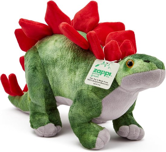 Gerecyclede Knuffel - Zeeschildpad Speelgoed - Spelen en Leren - 100% Gerecyclede Vulling - 30cm Breed - Groen — afbeelding 3