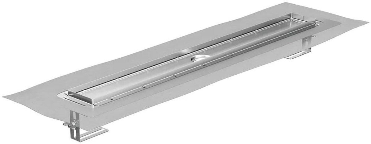 ACO ShowerDrain M+ Douchegoot 1000x84mm zonder afvoer FlhoriEdelstahl inklAfdichtingsmanchet, 9010.87.03