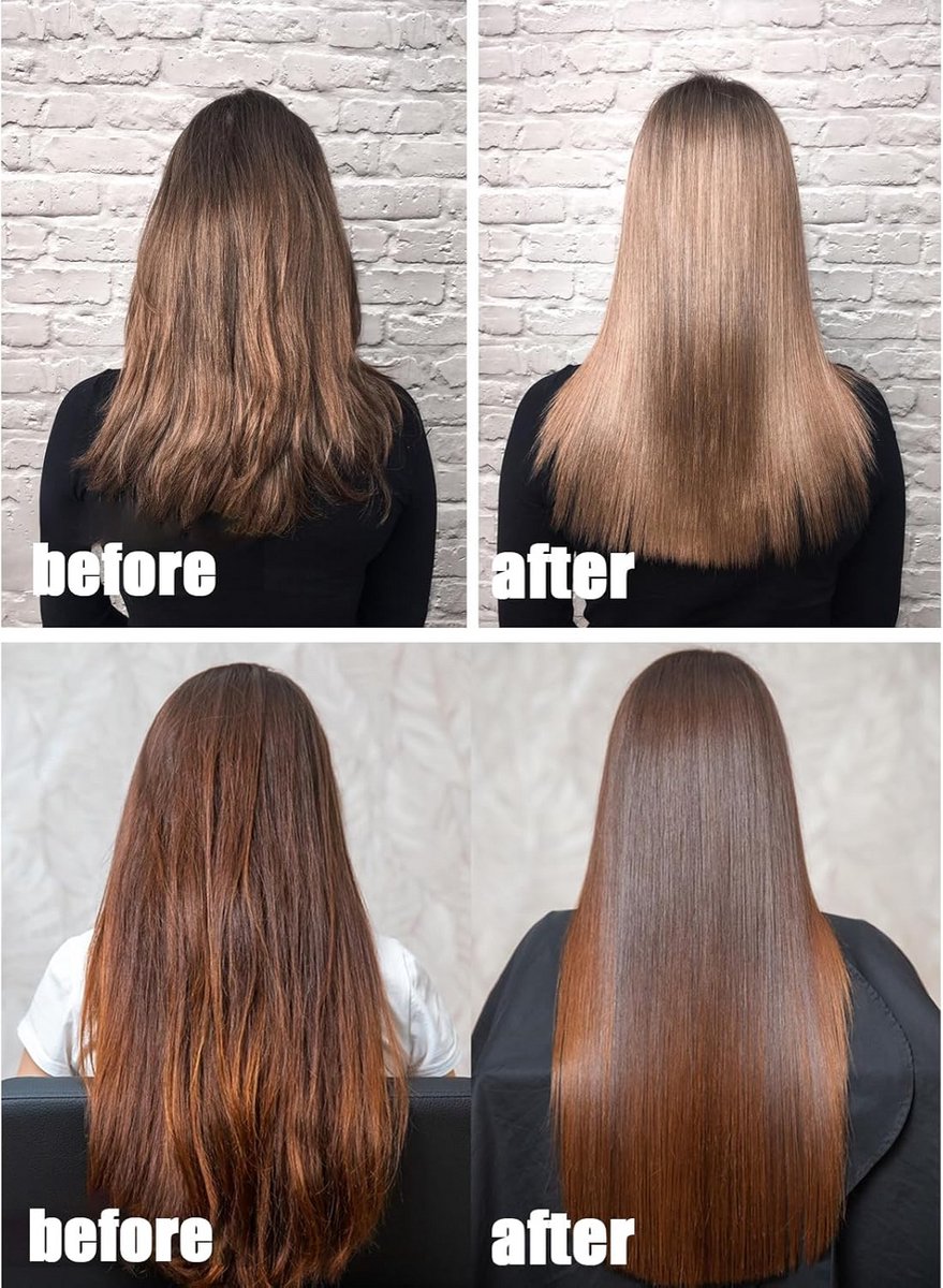 Draagbare Stijltangborstel - Hotbrush Krultang - Haar Stylen - Draadloos en Oplaadbaar - 20 cm - Zwart