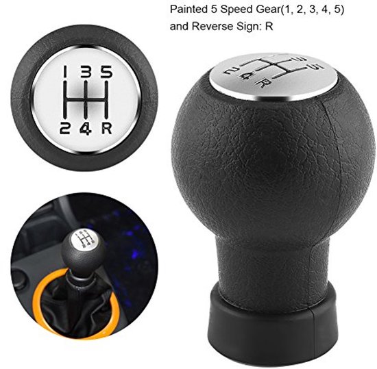 Universele 5 Versnellingen Handmatige Versnellingspook Knop voor Auto van universele — afbeelding 2