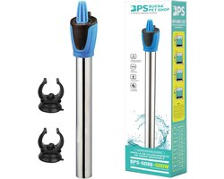 Aquarium Verwarmer - Vis Tank Verwarming - Water Temperatuur - Explosiebestendig Roestvrij Staal - 50 W - Zilver