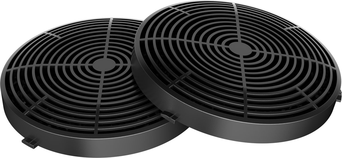 CIARRA CBCF055 - Actiefkoolfilter Afzuigkapaccessoire Koolstoffilter, Actieve koolstof vervanging voor CIARRA Afzuigkap 6765A/C, 6909A (Origineel, 2 stuk)