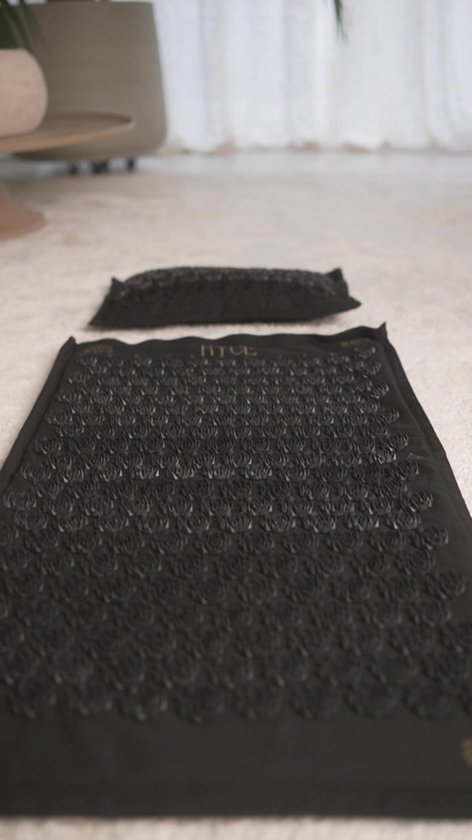 Ryce ® Nature Spijkermat - Kussen - Shakti mat - Acupressuur - Beige
