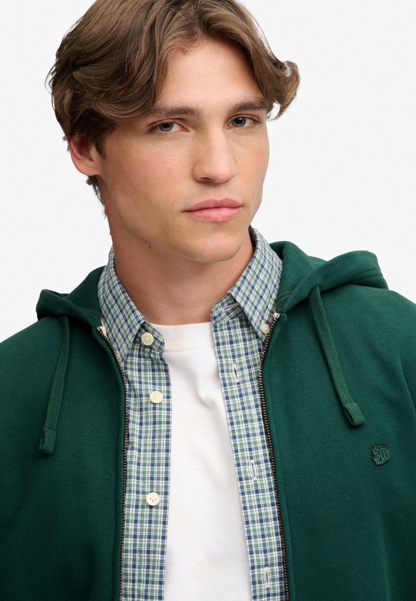Superdry - Essential SD Co Logo Zip Hoodie - Heren - Hoodies