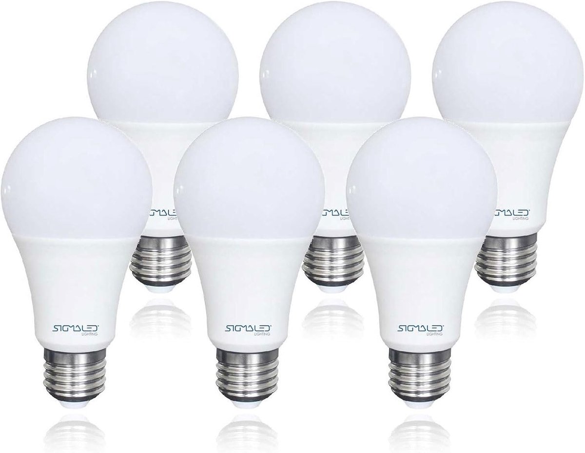 Ledlampen E27 - Gloeilamp - Energie besparen - Neutraal licht - 15 Watt - Wit