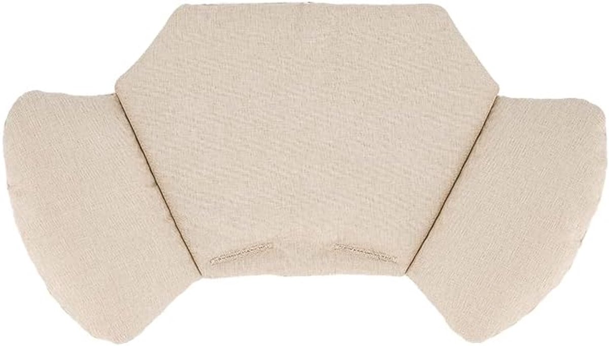 Hoofdondersteuning Kinderwagen - Baby Neksteun - Comfortabel Reizen - Waterafstotend Materiaal - Vanaf 0 Jaar - Beige