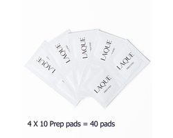Limea Laque Nail Prep pads (40 pack) - Geen gedoe Nail cleaner - Nailcleaner - Nail cleanser voor gel lak - Nail cleaner voor gelnagels - ontvetter - voor ontvette nagels