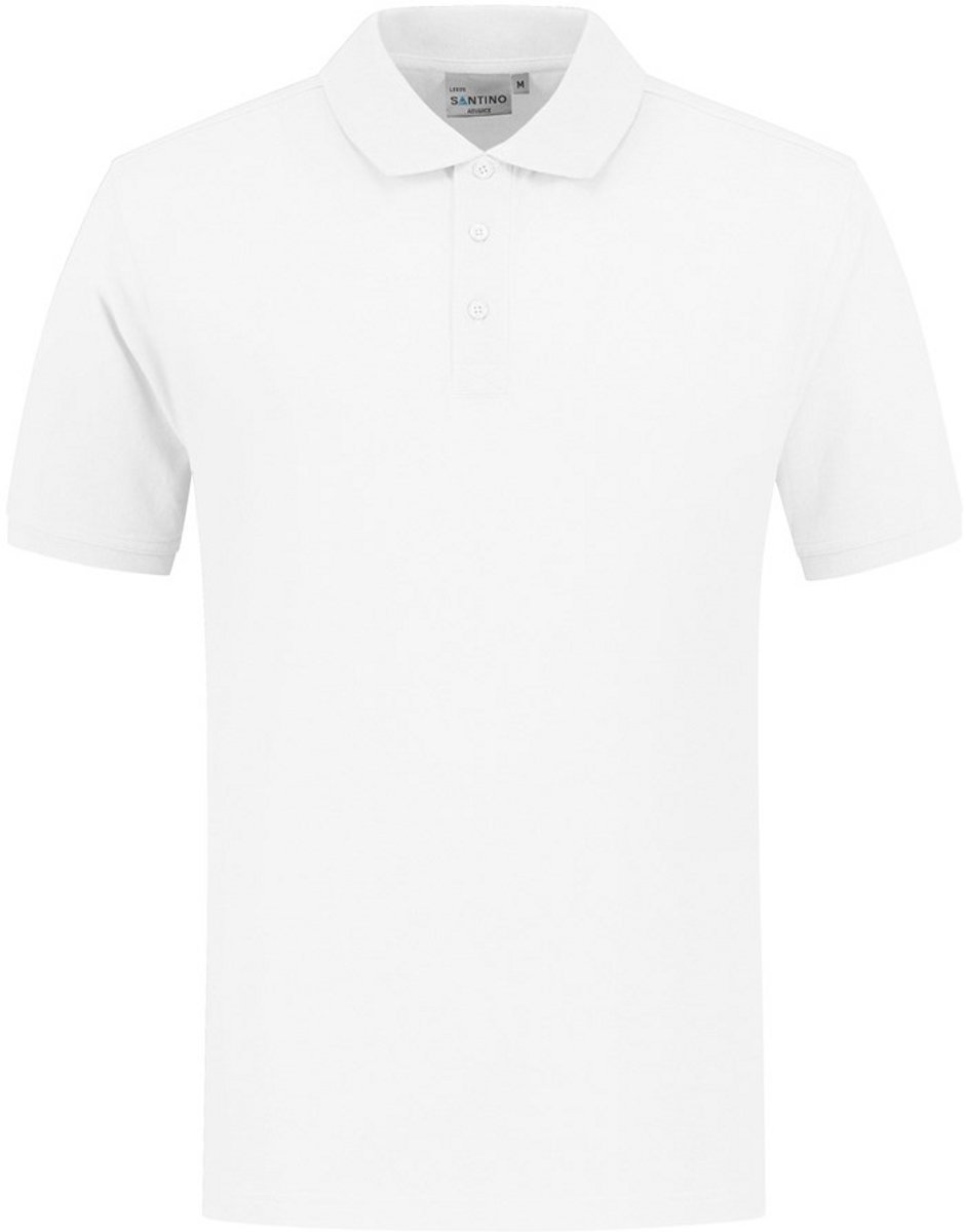 SANTINO LEEDS Poloshirt Wit / XS