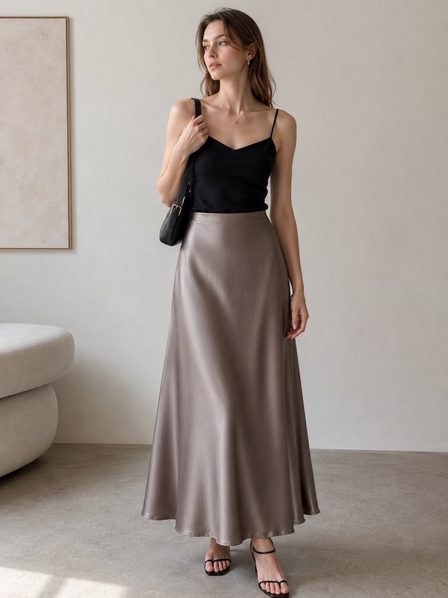 SUNMOOL Dames Skirt - Dames Rok - Champagne - Maat : S