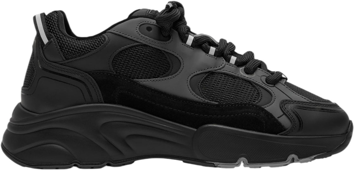 Cleens Heren Sneaker Zwart Pulse Runner Raven