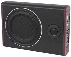 Auto subwoofer - Onderstoel audio - Muziek luisteren - Krachtige basweergave - 8 inch - Zwart