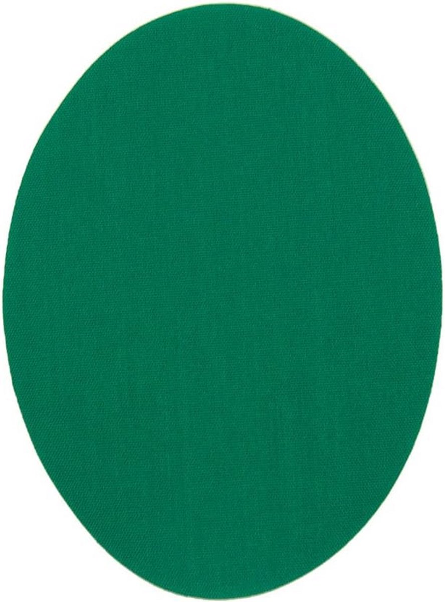 Kniebeschermers Kinderen - Stof Applicaties - Kleding Repareren - Strijkbaar - 6 Stuks - Groen