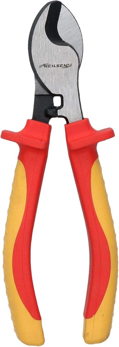 Kabel Kniptang - Draad Stripper - Elektra Werk - 1000V Geïsoleerd - 15 cm - Zwart