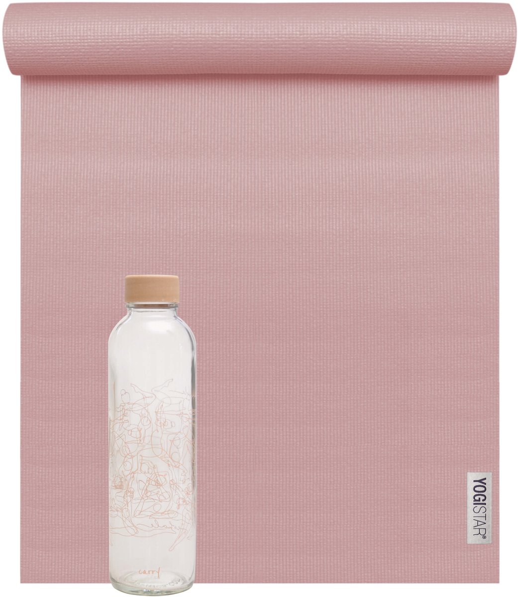 Yoga-Set Carry-Bottle - velvet rose