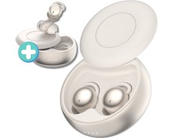 Draadloze Oordopjes - Bluetooth Oordopjes - Noise Cancelling - 20 uur Accuduur - Slaap Oordopjes - Geschikt voor Zijslapers - Earbuds Wireless - Oortjes Draadloos - Mini oordopjes - Alternatief Koptelefoon - Geschikt voor elke Smartphone of Laptop