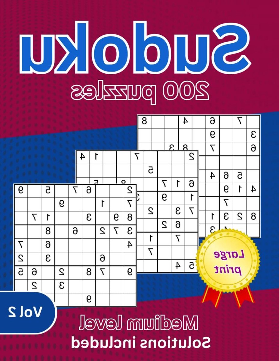 Sudoku Puzzelboek - Hersenkrakers Puzzelboek - Mentale Training - 200 Medium Puzzels - 8.5 x 11 inch - Niet gespecificeerd