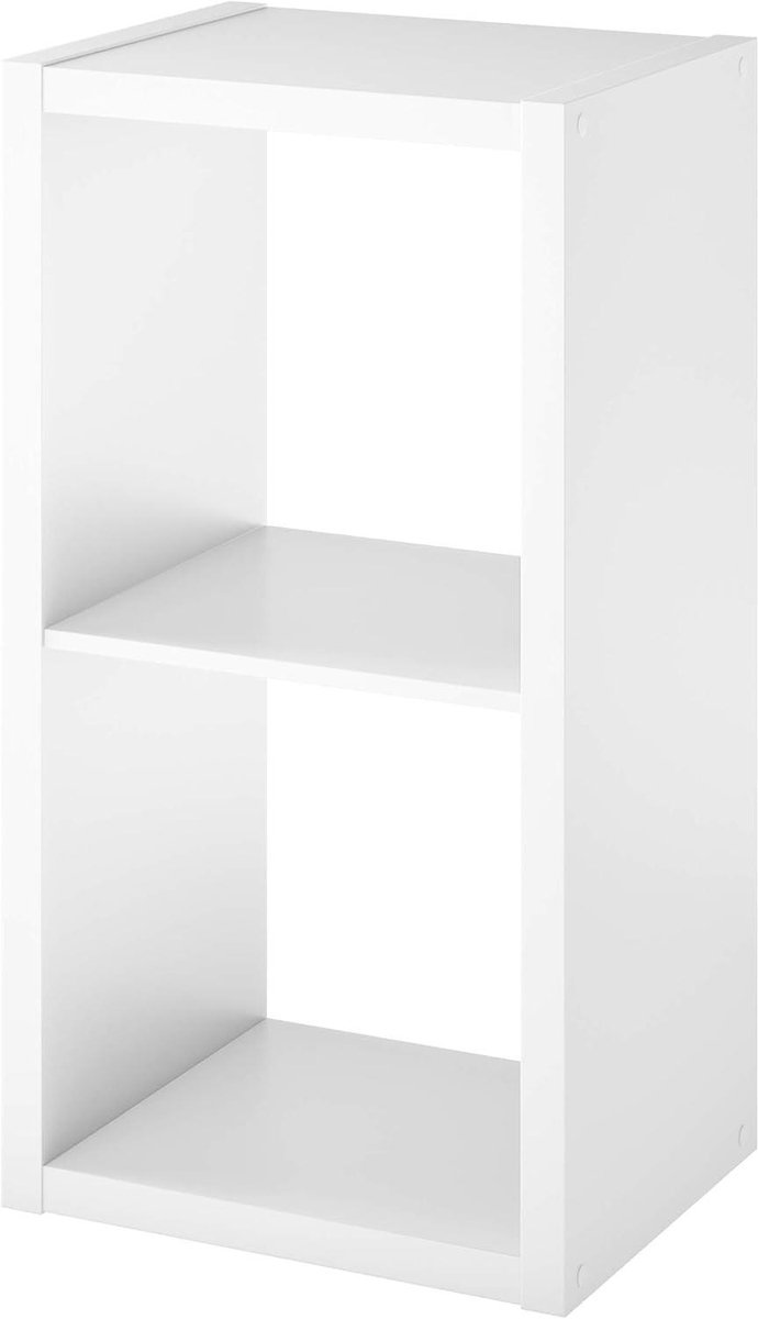 Opbergkubus - Opbergunit - Ruimte Organiseren - Open Rug Ontwerp - 30 x 158 x 135 inch - Wit
