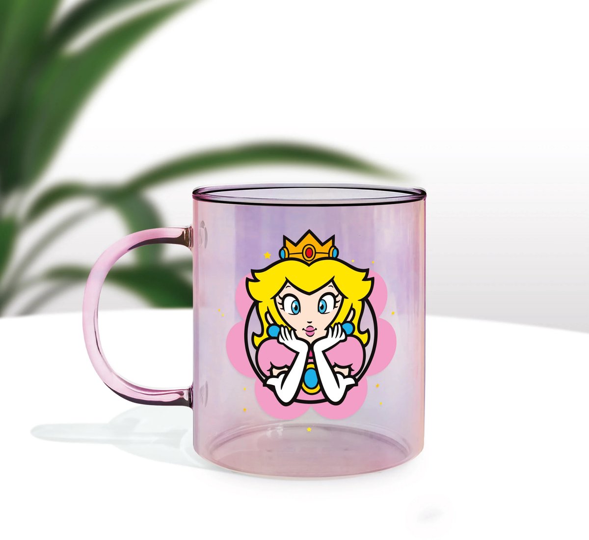 SUPER MARIO - Peach - Glass Mug 350ml
