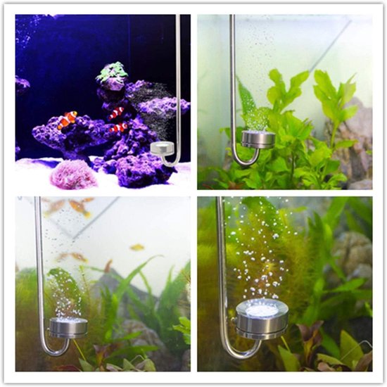 CO2 Diffuser en Atomizer voor Aquariums met Bubble Counter - 250mm Aquarium Benodigdheden en Apparatuur van Merkloos — afbeelding 2