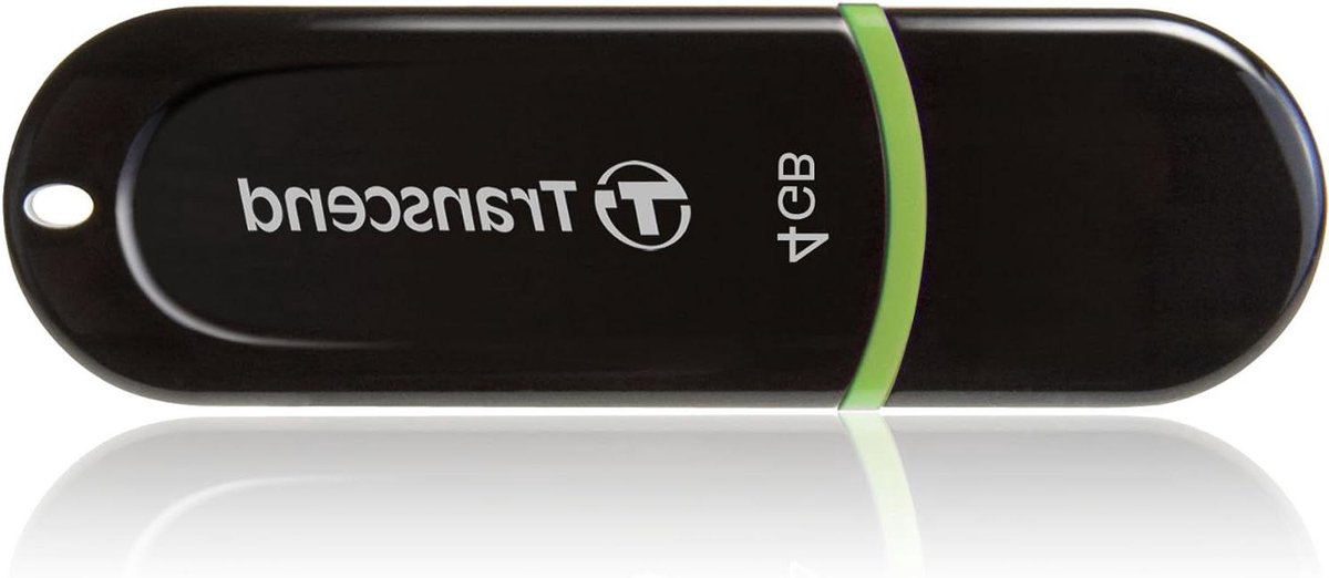 USB Flash Drive - Geheugenstick USB Stick - Bestanden Opslaan - Compact Ontwerp - 4 GB - Zwart