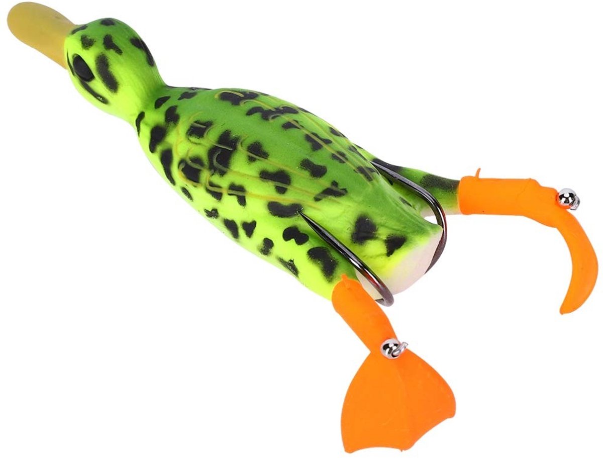 ONF3 - Simulation Duck Fishing Lure - Eendenvisaas - Effectieve propeller - 12 cm - Geschikt voor bas en catfish - PVC materiaal - Gloednieuw