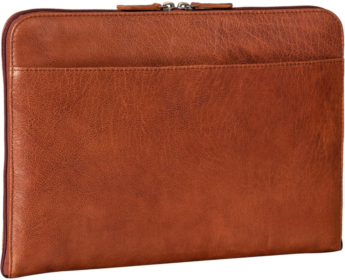Leren Laptoptas - Laptoptas - Leren Tas - Luxe Leren Laptoptas - Werktas - Schoudertas - Business Tas - Leren Business Tas - 13,3 inch - Bruin - van Imperatoris