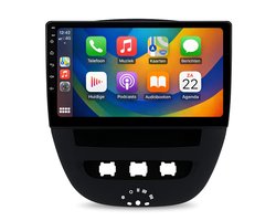 Apple Carplay/Android Autoradio – Draadloos – geschikt voor Toyota Aygo/Citroen C1/Peugeot 107 | 2005-2014