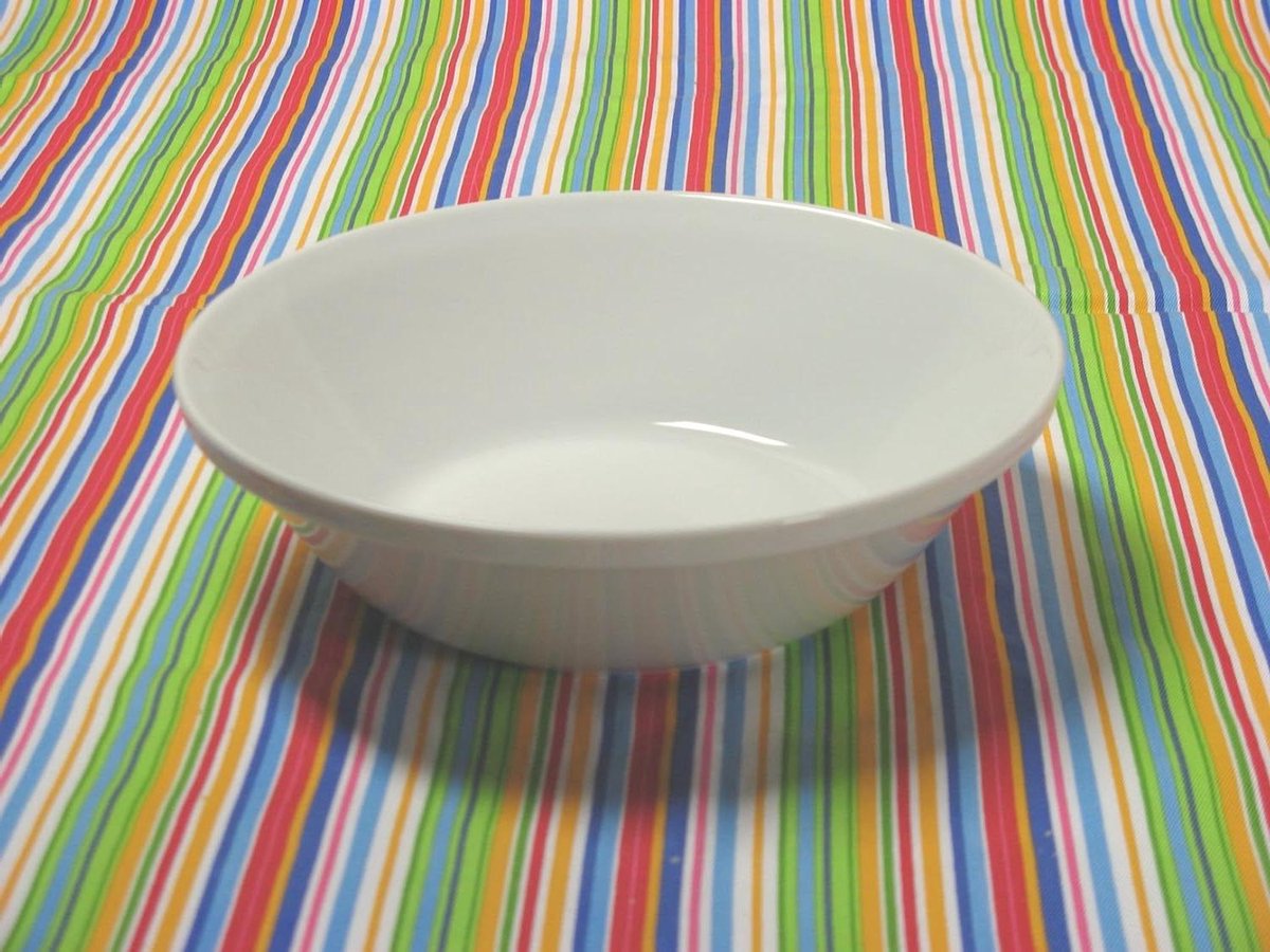 Wersal Slakom - Salade Kom - Serveren van Salades - Vaatwasserbestendig - 21 cm - Wit