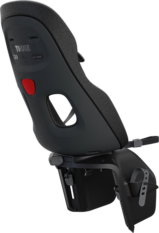 Thule Yepp Nexxt 2 Maxi - fietsstoeltje - achterzitje - Bagagedrager montage - Black van Thule — afbeelding 3