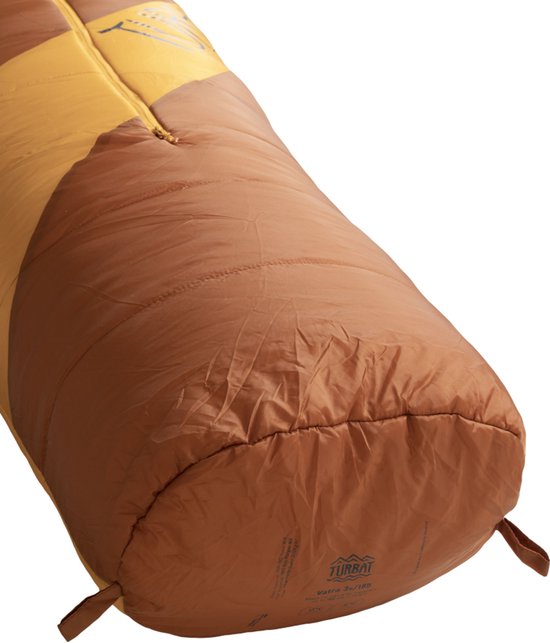 Turbat mummyslaapzak Vatra 3S Cinnamon Stick -22°C - Oranje van Turbat — afbeelding 2