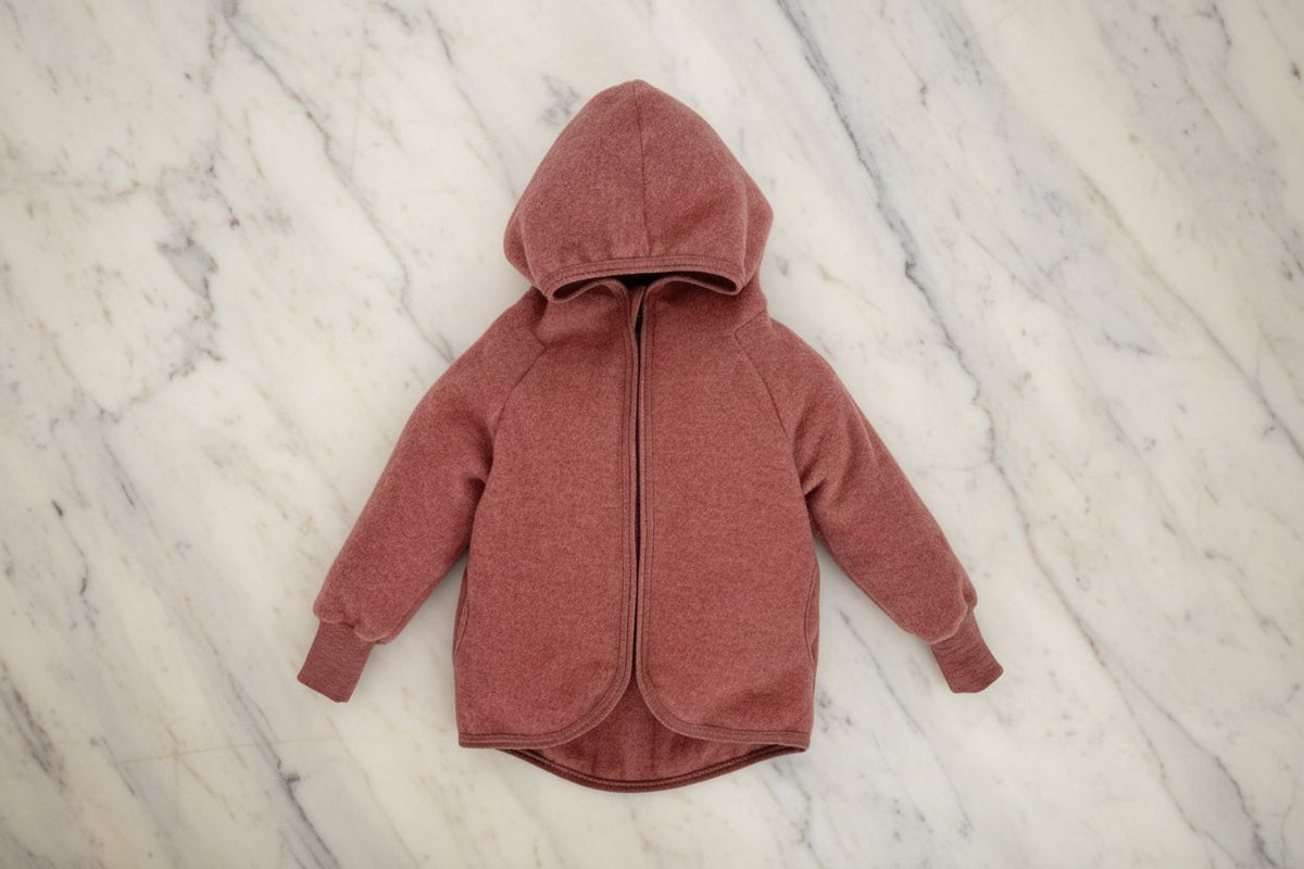 Merino Wol Jas /110 Roze