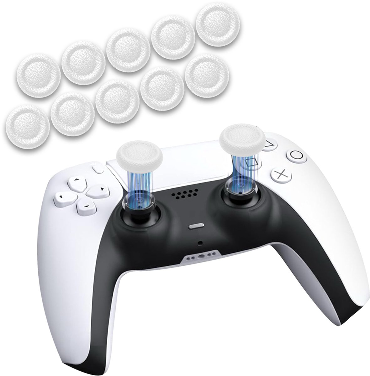 ProFPS 10x Joystick Caps PS4/PS5/EDGE – Grips voor Versleten Sticks
