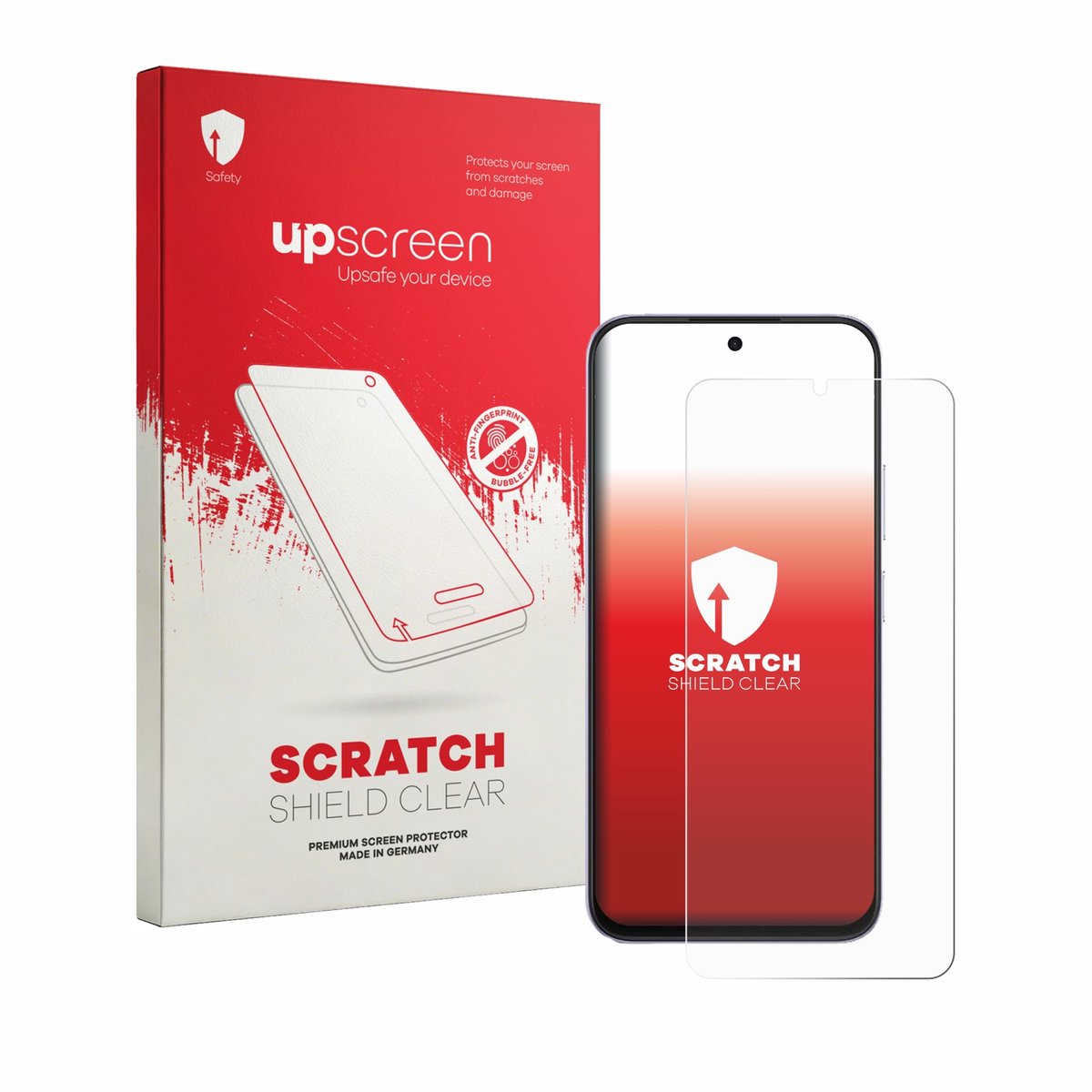 upscreen - Screenprotector voor Honor Play 80 - Folie Beschermfolie transparant