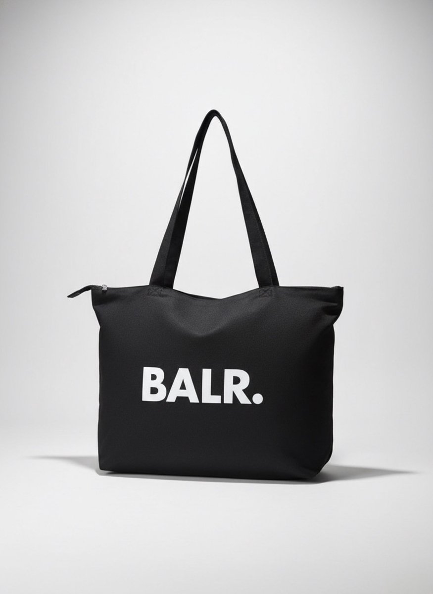 BALR. Tas – Stijlvolle & Praktische grote/ruime tas – Zwart 60 x 43 x 14 cm