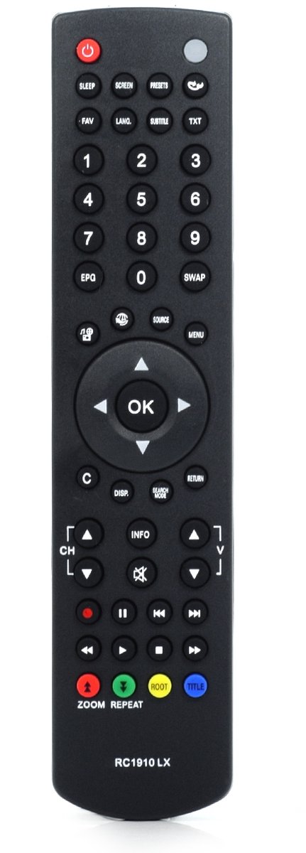 Afstandsbediening voor TV's RC1910