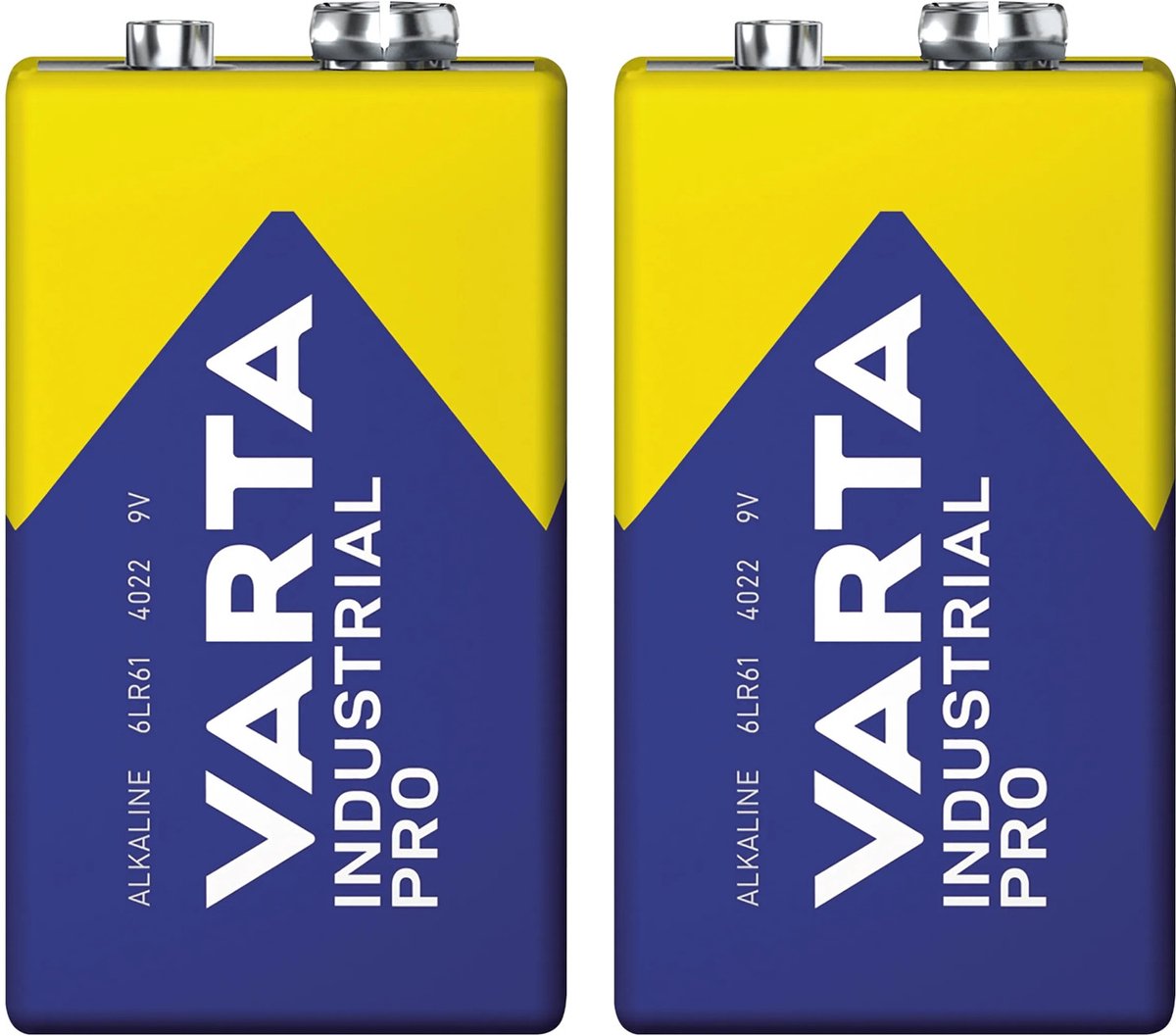 Varta - R9V R-9 6LR61 9V R-9 alkalinebatterijen - 2stuks