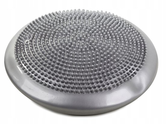 Air Stepper Pad - Balanskussen - Wiebelkussen - Grijs - 30cm — afbeelding 2