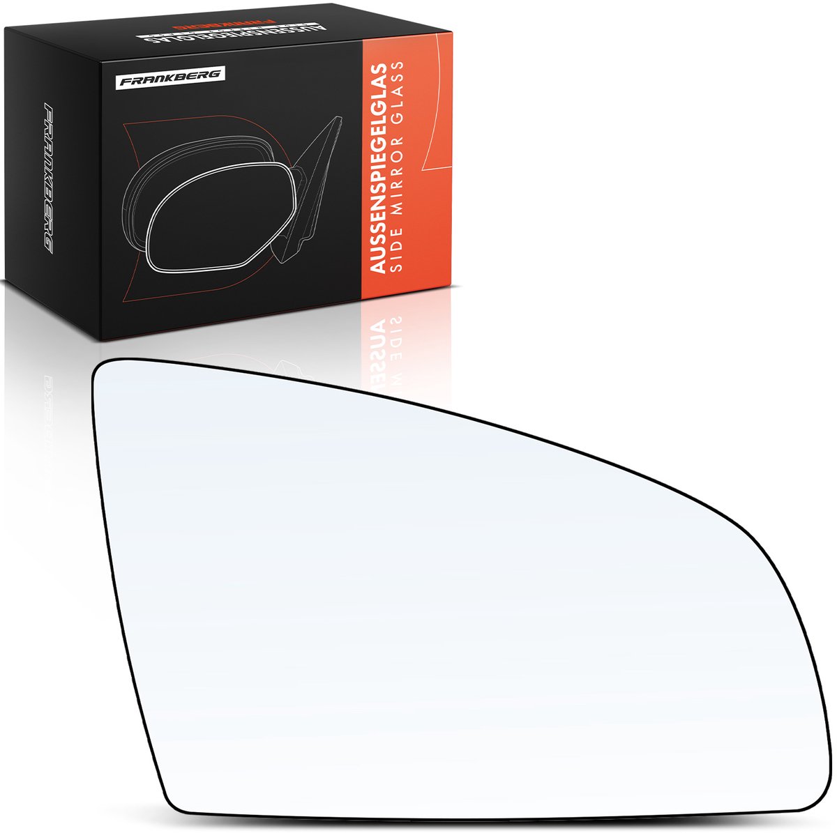 Frankberg 1x buitenspiegelglas rechts voor Audi A4 A4 Avant 8E5